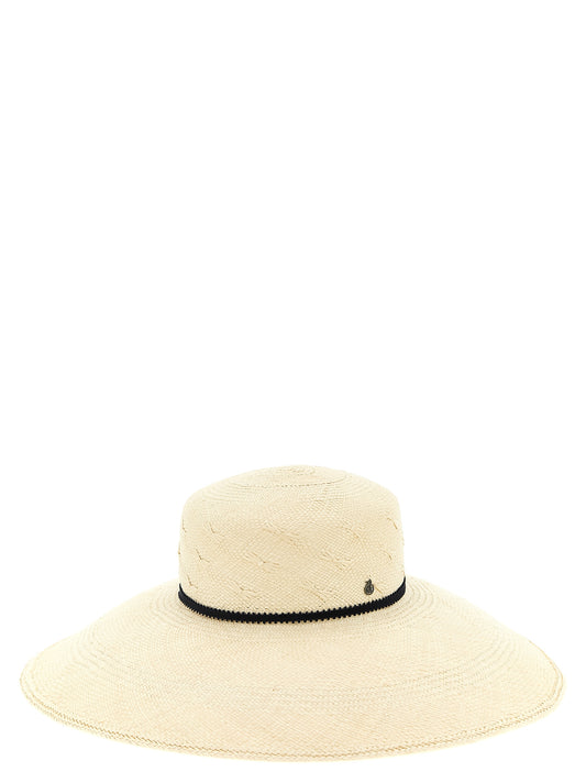 Beige Fabric Sunhat