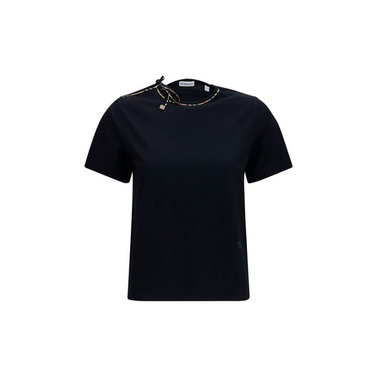 Black Cotton T-Shirt