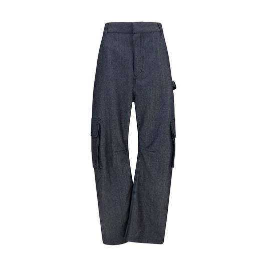 Blue Wool Oves Aries Cargo Pants