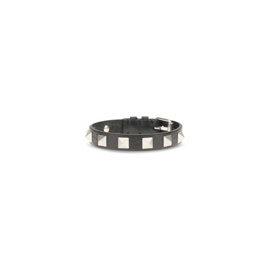 Black Calf Leather Bos Taurus Bracelet