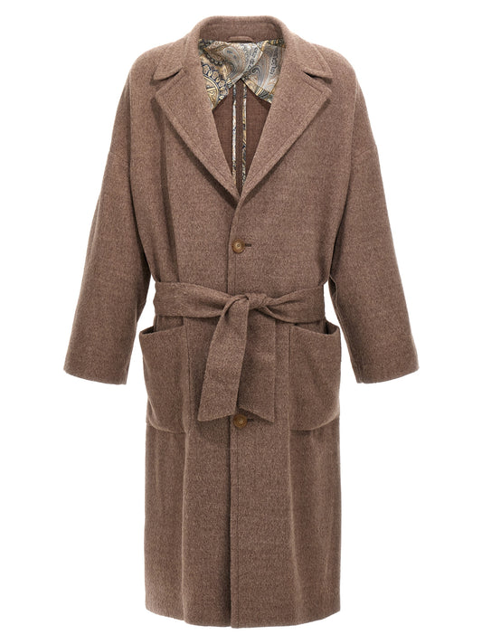 Beige Wool Coat