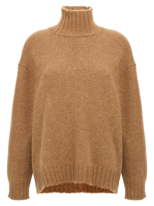 Beige Wool Cardigan