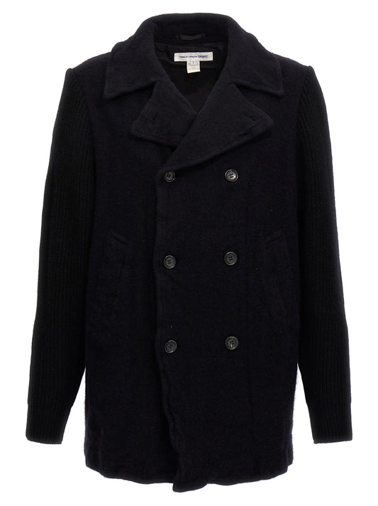 Blue Wool Coat