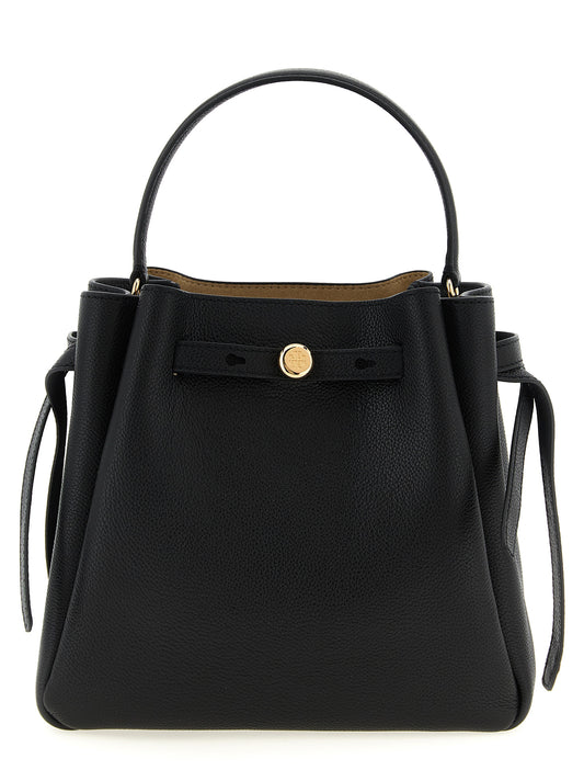 Black Cowhide Handbag