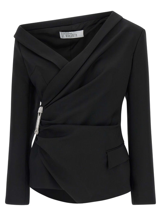 Black Virgin Wool Blazer