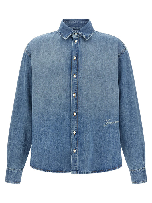 Blue Cotton Blouse