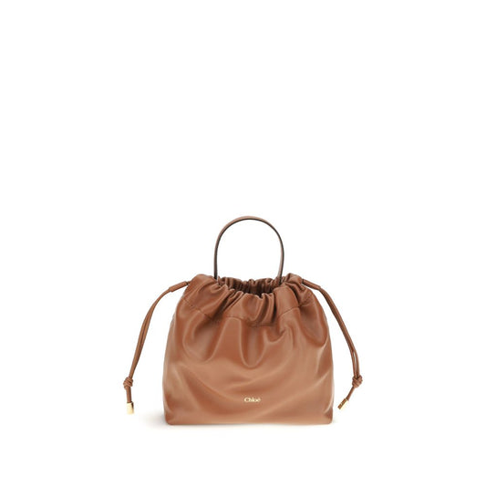 Brown Lamb Ovis Aries Shoulder Bag