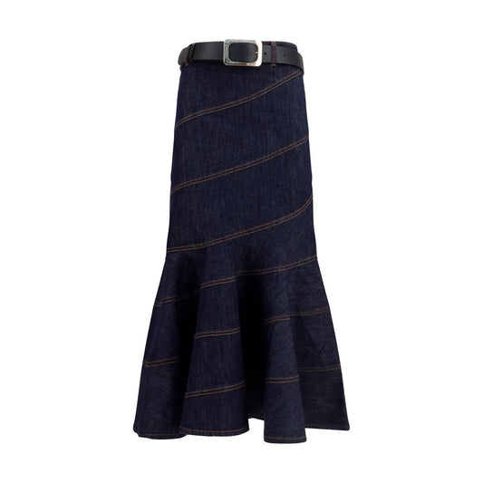 Blue Denim Skirt