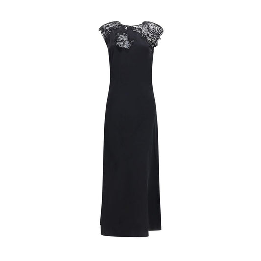 Black Silk Cocktail Dress