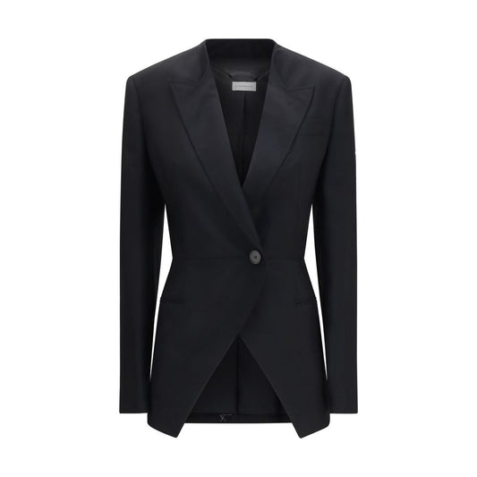 Black Wool Oves Aries Blazer