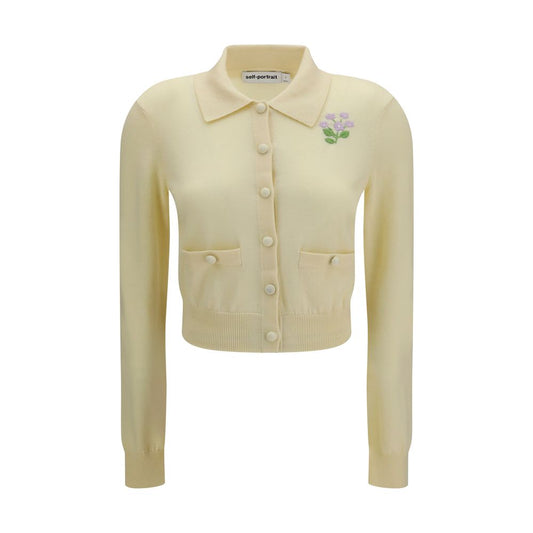 Bicolor Wool Oves Aries Cardigan