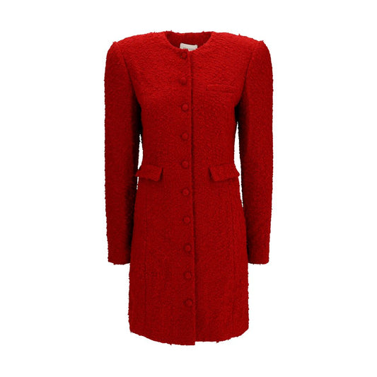 Red Polyamide Casual Dress