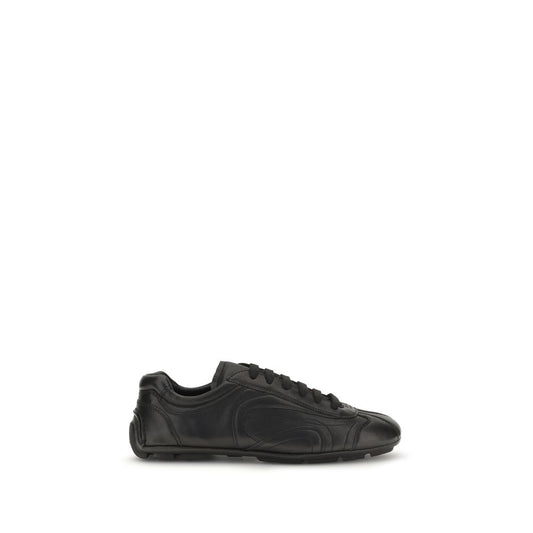 Black Lamb Ovis Aries Low Top Sneakers