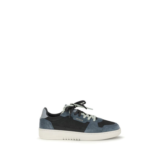 Multicolor Nubuc Leather Low Top Sneakers
