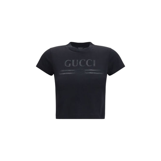 Black Cotton T-Shirt