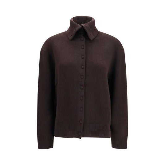 Brown Cashmere Cardigan