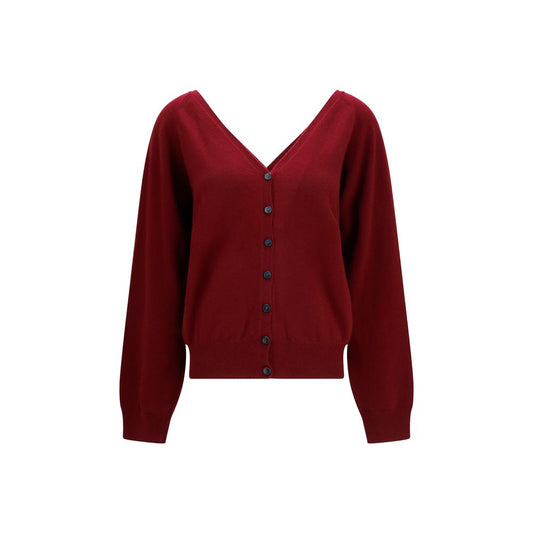 Bordeaux Cashmere Cardigan