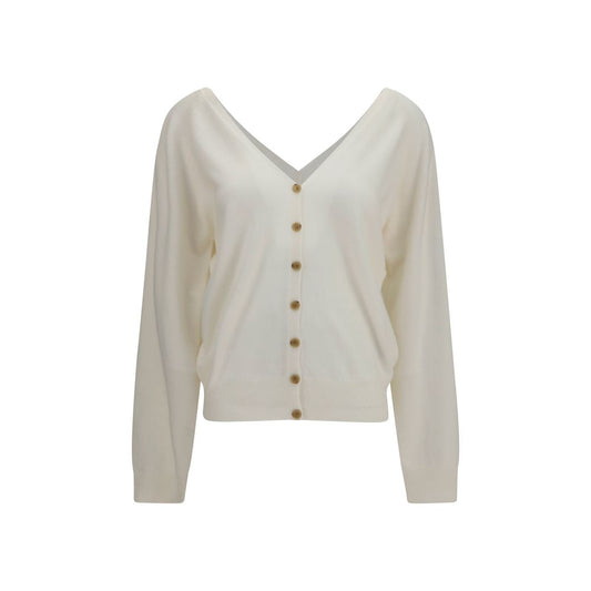 Beige Cashmere Cardigan