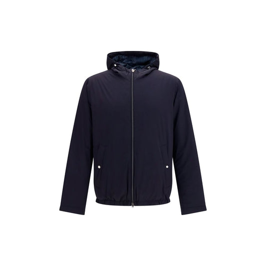 Blue Goose Down Full-Length Jacket