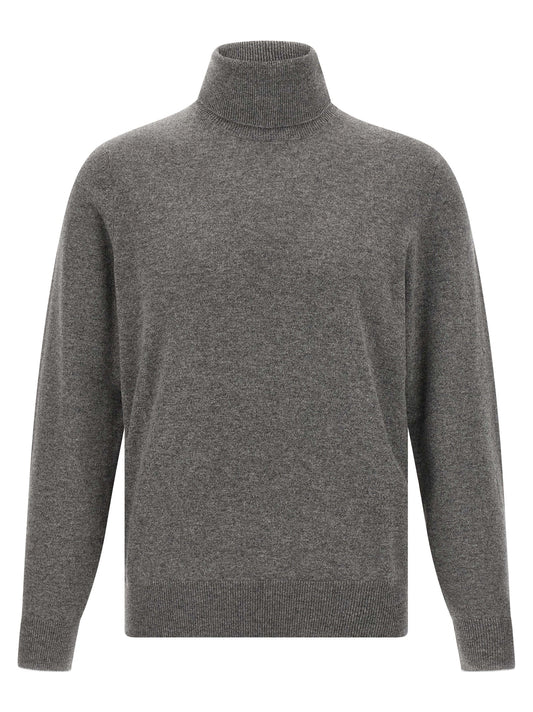 Gray Cashmere Cardigan