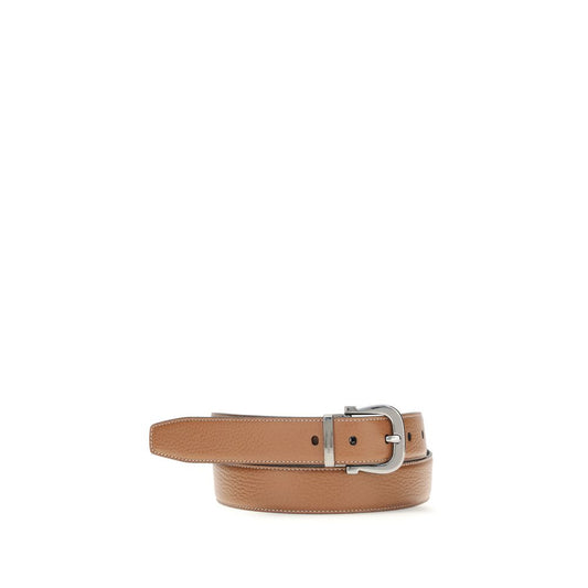 Brown Calf Leather Bos Taurus Regular Belt