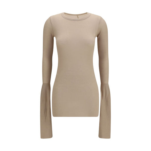 Beige Viscose Shirt
