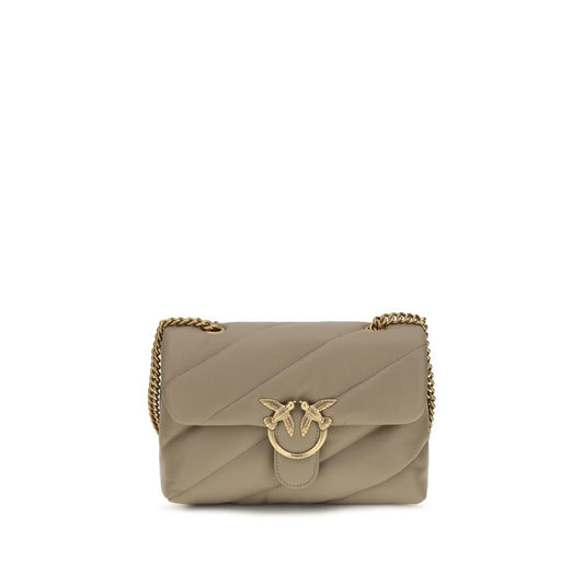 Gray Calf Leather Bos Taurus Shoulder Bag