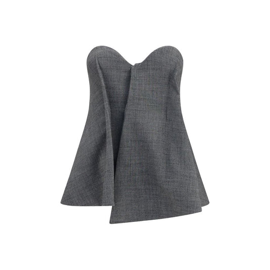 Gray Wool Oves Aries Corset