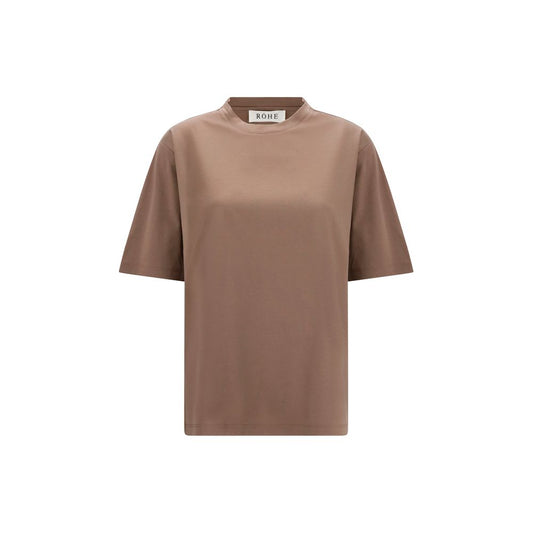 Brown Cotton T-Shirt