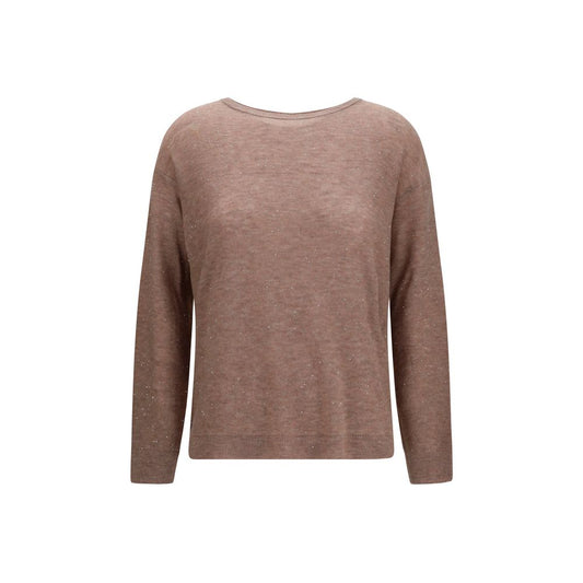 Brown Wool Oves Aries Sweatshirt