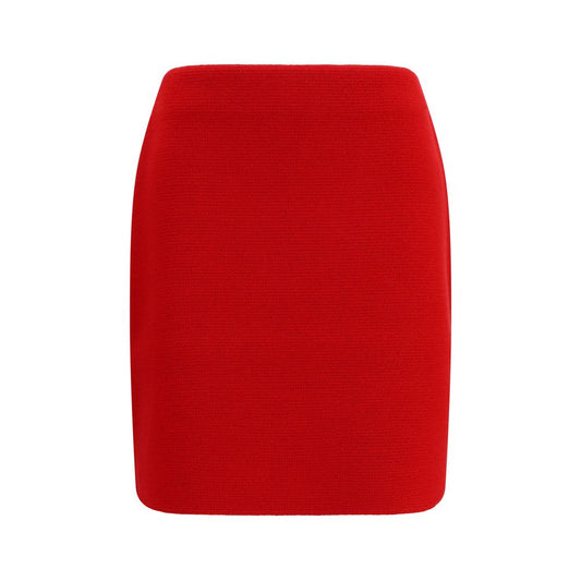 Multicolor Wool Oves Aries Mini Skirt