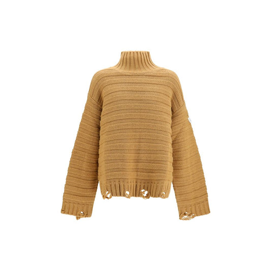 Beige Wool Oves Aries Turtleneck
