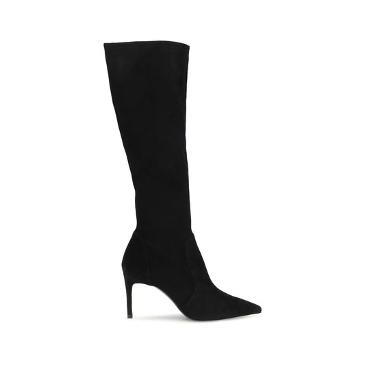 Black Calf Leather Bos Taurus Boots