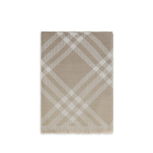 Beige Wool Oves Aries Scarf