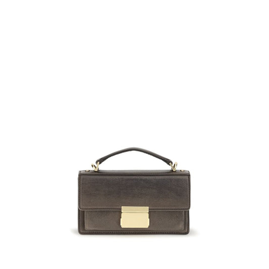 Brown Calf Leather Bos Taurus Handbag