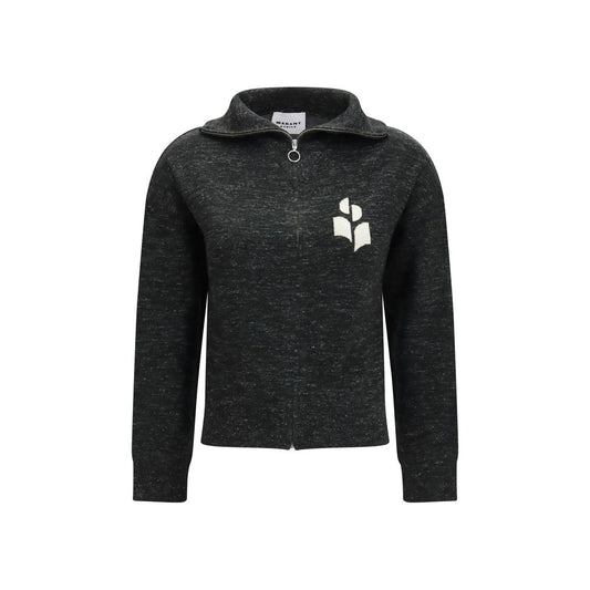 Black Viscose Sweatshirt