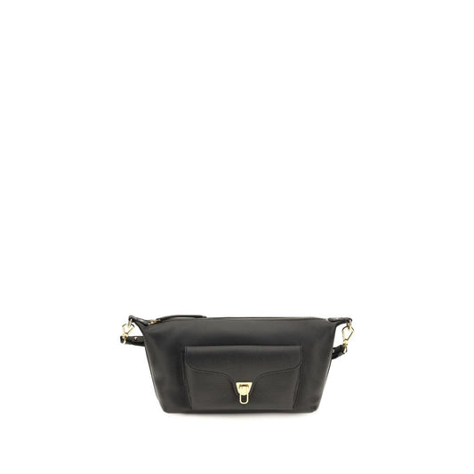 Black Calf Leather Bos Taurus Shoulder Bag