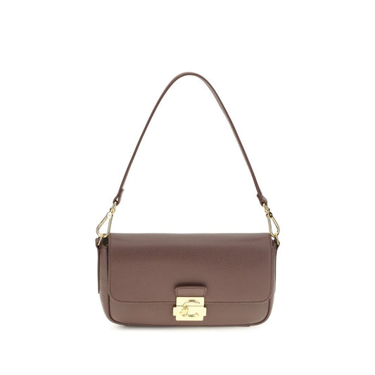 Brown Calf Leather Bos Taurus Shoulder Bag