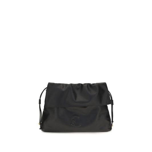 Black Calf Leather Bos Taurus Shoulder Bag