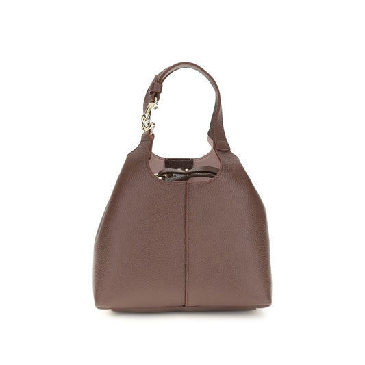 Brown Calf Leather Bos Taurus Handbag