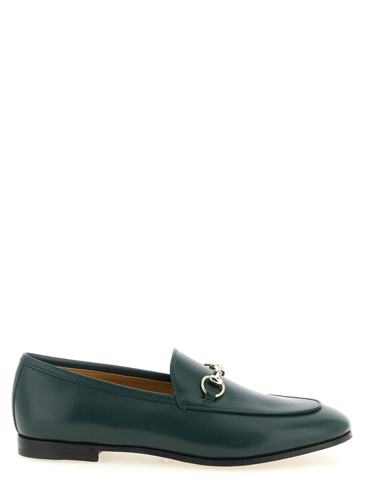 Bicolor Calfskin Slip-On Loafers