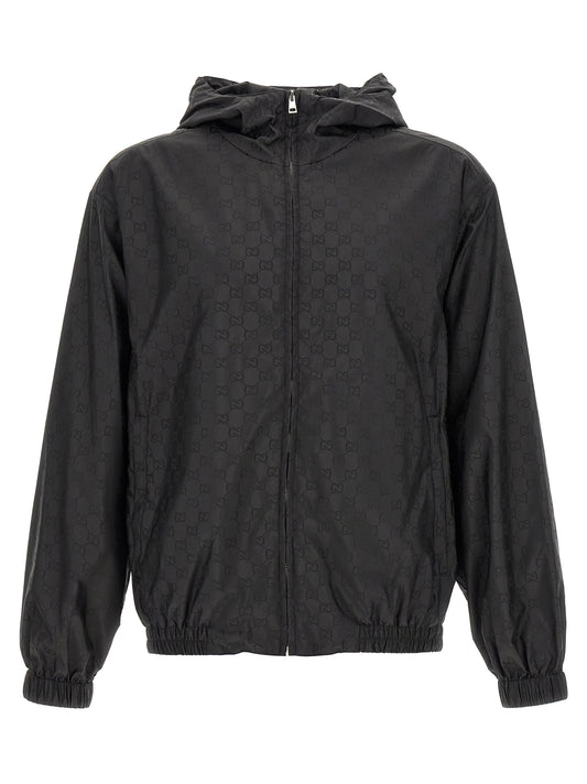 Black Polyamide Shell Jacket