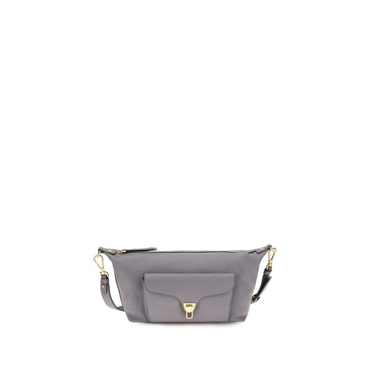Gray Calf Leather Bos Taurus Shoulder Bag
