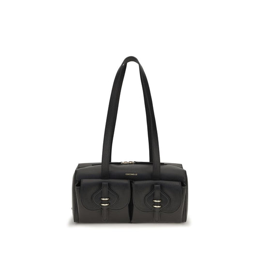 Black Calf Leather Bos Taurus Shoulder Bag