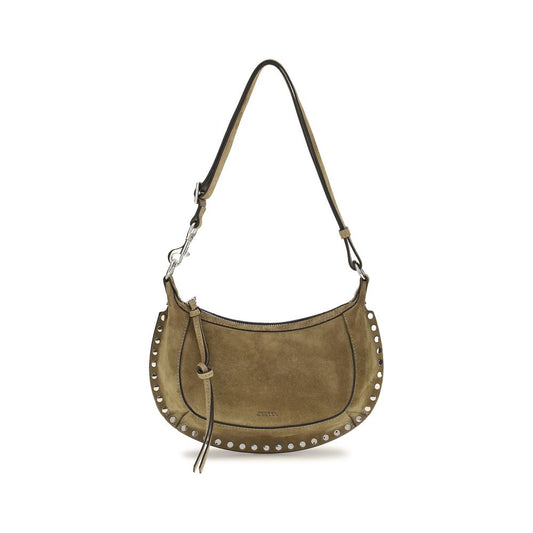 Beige Calf Leather Bos Taurus Shoulder Bag