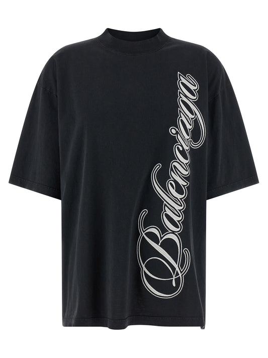 Black Cotton T-Shirt