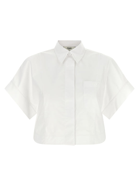 White Cotton Blouse