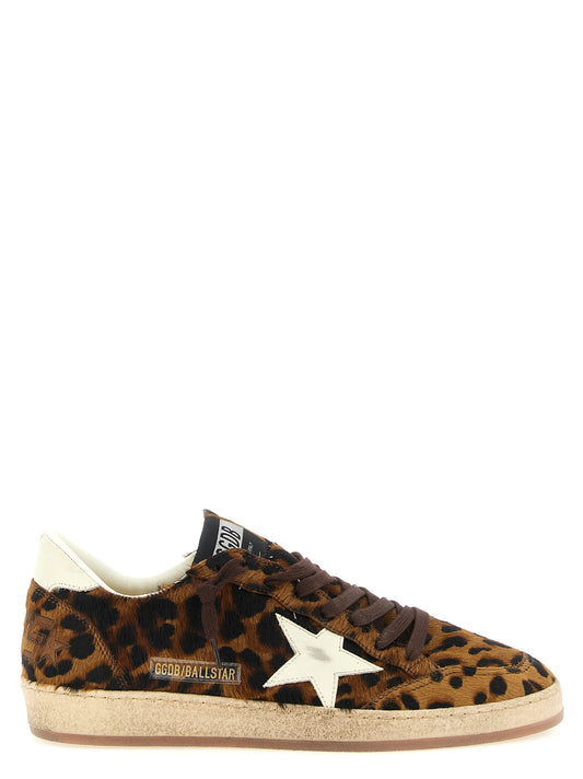 Brown Cowhide Low Top Sneakers