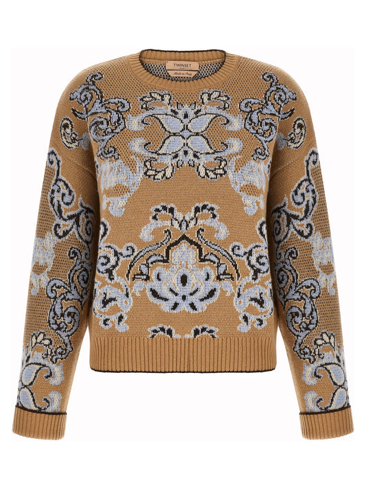 Brown Wool Cardigan