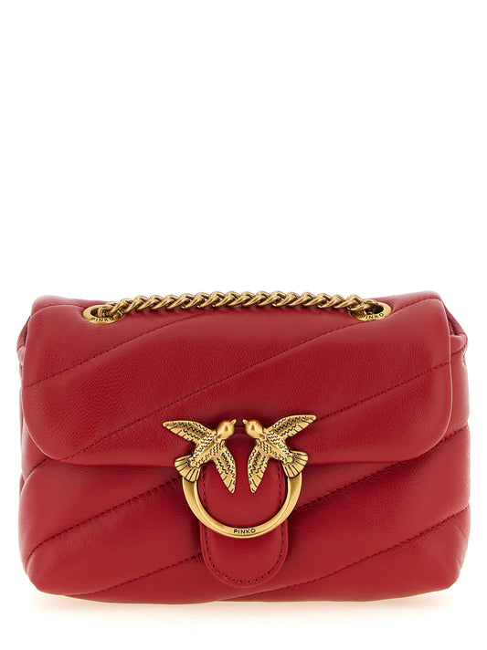 Multicolor Lamb Leather Crossbody Bag